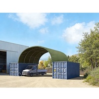 Gran Oferta: Carpa Industrial Moderna de Estructura de Acero de Doble Celosía de Alta Resistencia, Gran Edificio de Tela para Almacenamiento de Almacén