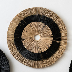 Rústico y bohemio tejido a mano algas marinas colgando pared sala de estar-arte colgante de pared decoración del hogar - Product Image 3