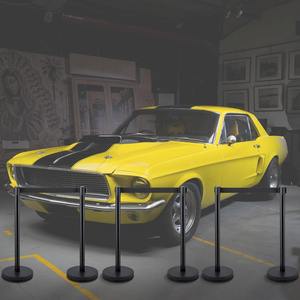 Ограждение для контроля толпы из нержавеющей стали, столб-ограждение для регулирования движения, защита IP33, ударопрочный, настенный/напольный, с креплением M30 - Product Image 6