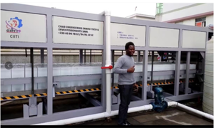 Zxshare tùy chỉnh điều khiển tự động hoạt động công nghiệp trực tiếp làm mát Khối Máy Làm Đá/Máy làm đá với nước làm mát - Product Image 4