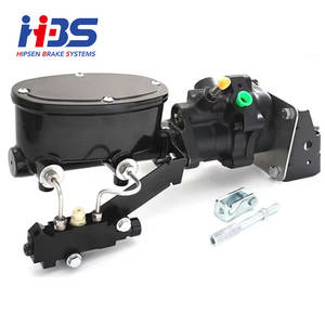 กระบอกสูบหลักไฮโดรบูสต์สีดำพร้อมวาล์วปรับสัดส่วนสำหรับเชฟโรเลต ไนวา ปี 1962-1967 และเบลแอร์/โนแมด ปี 1955-1957 - Product Image 1