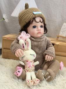 Poupée en silicone mignonne de 60 cm, Rebirth Toast, Kurhn <span class=keywords><strong>Winx</strong></span> Mon Chichi 5, toute nouvelle, souple, à faire soi-même, jouet pour fille avec conception vidéo personnalisée - Product Image 6