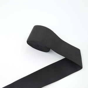Underwear <b>Waist</b> <b>Belt</b> <b>Elastic</b> Nylon Spandex Webbing Plain Decorate Fold <b>Belt</b> Sewing Clothes Stock Underwear Colored Webbing Tape - Product Image 4