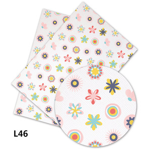 136 Cm * 30 Cm Professionnel Personnalisé Floral Coloré Fleur <span class=keywords><strong>Imprimé</strong></span> Tissu En Similicuir Pour Bandeau - Product Image 5