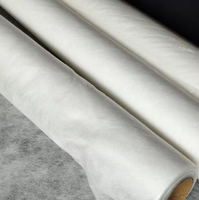 Stabilisateur soluble à l'eau froide de haute qualité, écologique, super blanc, 40g, largeur 160cm, tissu non tissé, entoilage pour broderie