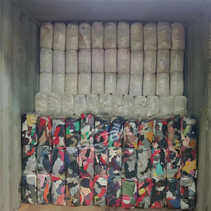 工業用トラポ 5KG 10KG 25KG ベール 布切れ 綿製清掃布 カラーカット Tシャツ切れ端 ワイパー - Product Image 6