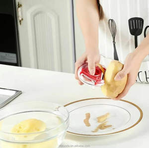 Multifunzionale Julienne lama 3 in 1 pelapatate rotatorio grattugia tritacellatrice <span class=keywords><strong>pomodoro</strong></span> frutta frutta frutta pelapatate - Product Image 5