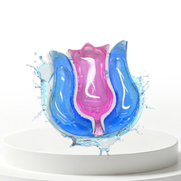 Capsules de lessive puissantes pour l'élimination des taches d'huile et d'épices, adoucissant fort, détergent en gel pour lessive intensive, usine source OEM ODM