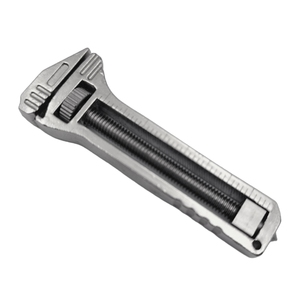 Clé compacte multifonction en titane, clé universelle, ouvre-bouteille, porte-clés, outil de réparation, accessoires, mini clé portable en titane - Product Image 4