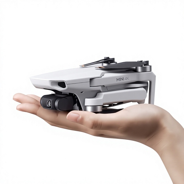 For Mini 4K Ultra-High-Definition Aerial Photography Drone Three-Axis Mechanical Stabilization Digital Transmission