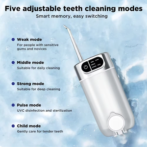 <span class=keywords><strong>Irrigador</strong></span> bucal, tanque grande, retráctil, portátil, limpieza inteligente, hilo de agua, blanqueamiento de dientes, limpiador bucal - Product Image 5