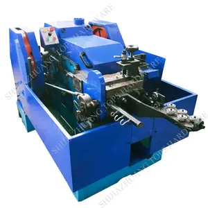 Chinese manufacturer drywall screw rivets making thread rolling machine