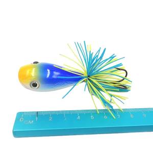 Directo de fábrica <span class=keywords><strong>precio</strong></span> de fábrica Pesca Topwater plástico salto señuelo <span class=keywords><strong>Whopper</strong></span> Popper señuelos de Pesca cebo - Product Image 6