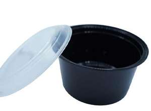 Contenitore Rotondo in PP Serie Nrbowl da 48oz, Adatto al Microonde e Lavastoviglie, Ciotola per Conservazione Alimenti con Coperchi - Product Image 1