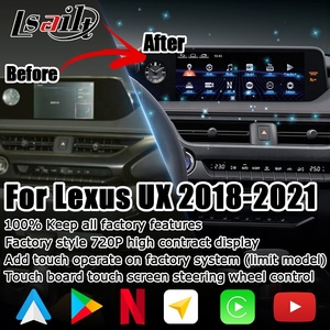 Pantalla de 10,25 pulgadas Android Carplay Android Auto para Lexus UX UX200 UX250h 2018-2021 con navegación GPS de Lsailt - Product Image 2