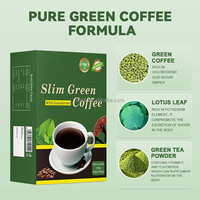 Café Vert Minceur Antioxydant au Ganoderma en Poudre Instantanée 10g (10 Sachets) – Café Herbal pour la Gestion du Poids – OEM ODM Marque Privée Vente en Gros