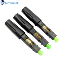 Venta Directa de Fábrica: Conector Rápido de Fibra Óptica FTTH SC-APC Preincrustado, de Montaje Rápido e Inserción Directa para Equipos de Fibra Óptica