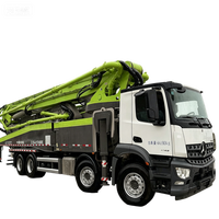 Pompe à béton à flèche Zoomlion 63m, Diesel Euro 5, 2020, avec pièces d'origine entièrement révisées, pour exportation mondiale
