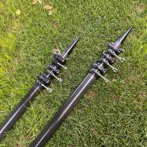 เสา polemaster 30Ft 12เมตรสำหรับ80Ft กีฬาการเข้าถึงสูง <span class=keywords><strong>Leki</strong></span> ภูเขาเดินป่า M4ประมูลร่มเงาเสาสลาลอมสกี - Product Image 3