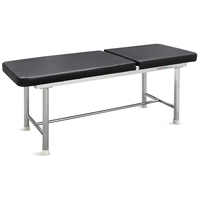 X09 SAIKANG Table d'Examen Médical Économique Pliable en Acier Inoxydable pour Patients