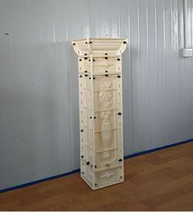 H:99cm W:18cm <span class=keywords><strong>poste</strong></span> <span class=keywords><strong>de</strong></span> esquina prefabricado plástico decorativo cuadrado balaustre <span class=keywords><strong>de</strong></span> hormigón molde <span class=keywords><strong>de</strong></span> esquina para la venta - Product Image 3