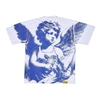 T-shirt tricoté oversize pour homme de marque américaine tendance, 100 % coton, douceur ultime, respirant, ALOCS 1:1, effet vieilli