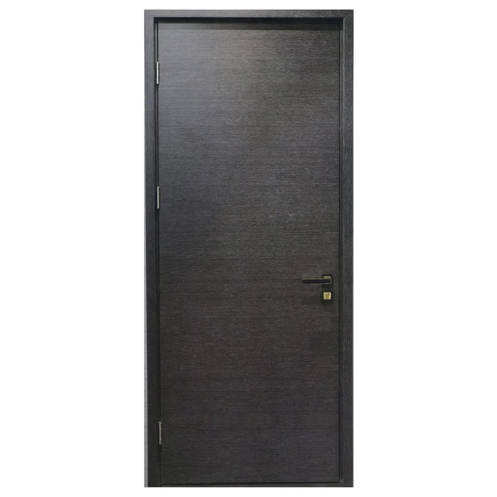 Fábrica de puertas de pintura WPC al por mayor con panel de puerta de pintura WPC impermeable y resistente al fuego