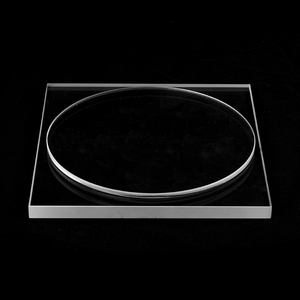 تخفيضات كبيرة نافذة بصرية متينة زجاج دائري الياقوت الكريستال الياقوت ورقة زجاج - Product Image 2