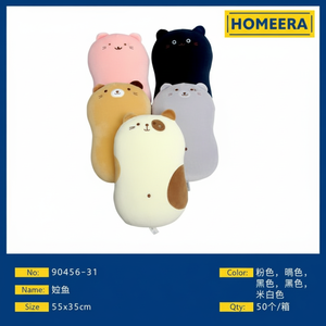 All'ingrosso colore misto 55x35 cm peluche cuscini morbidi fiori cuore disegni di piante Per soggiorno cucina biancheria da letto 50 pezzi Per borsa - Product Image 1