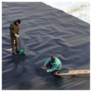 Bâche en géomembrane HDPE écologique en gros, certifiée ISO9001 CE, moderne, imperméable, anti-UV pour bassin à poissons et barrage - Product Image 5