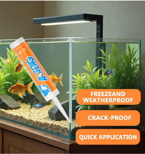 Axit axetic loại Sealant 300ml bền GP Silicone sealant cho Skylight kính vật liệu nhôm gạch keo chống thấm nước - Product Image 3