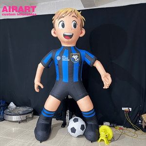 Niño Futbolista Rojo <span class=keywords><strong>para</strong></span> Decoración <span class=keywords><strong>de</strong></span> Eventos <span class=keywords><strong>de</strong></span> Clubes <span class=keywords><strong>de</strong></span> Fútbol, Personaje Inflable <span class=keywords><strong>de</strong></span> Niño Futbolista <span class=keywords><strong>para</strong></span> Accesorios <span class=keywords><strong>de</strong></span> Escenario - Product Image 6