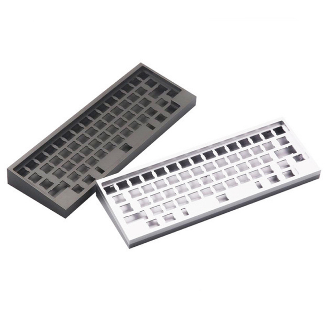 CNC Fabricated Aluminum Mechanical Keyboard Prototype Case Custom Milled Metal OEM Precision Manufacturing Services