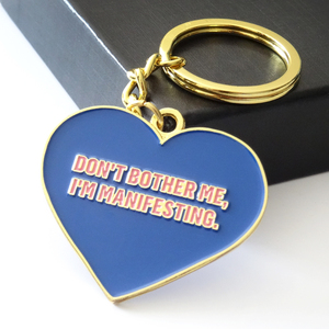<strong>Custom</strong> Supermarket Valentine's Day Gift Soft Enamel Heart Logo Keychain Trolley <strong>Token</strong>