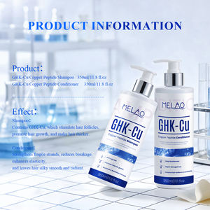 private label GHK-Cu <b>Copper</b> Peptide Biotin keratin <b>Shampoo</b> and Conditioner set anti hair loss promotes hair growth products - Product Image 4