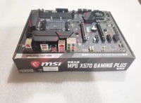 La nouvelle carte mère d'ordinateur de bureau MSI/Microstar MPG X570 GAMING PLUS en boîte prend en charge AMD 5800x 5900X et d'autres processeurs