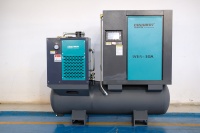 Airstone 22KW 400L Sécheur d'air de réservoir en acier au carbone 15KW 30HP 300L 400L 20HP 20KW Laser Cutter Compresseur Compresseurs industriels