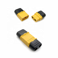 Amass XT60H — connecteurs XT60 pour batterie Lipo RC, connecteurs avec couvercles, prise d'alimentation, mâle, femelle avec gaine, Version améliorée