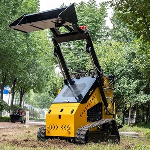 Mini Skid Steer <b>Loader</b> With High Lift Capacity For Earthmoving Hydraulic Skid Steer <b>Loader</b> Attachment Ready For Excavation Work - Product Image 2