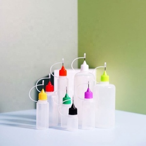 Top Selling 5ml 10ml 20ml 30ml 50ml 100ml Pointed Mouth Extrusion <b>Bottles</b> Essential Oil Nail Glue PE Needle Tube Plastic <b>Bottle</b> - Product Image 5