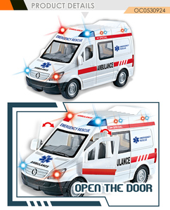 Giocattolo Ambulanza Elettrica Universale Simulata con Luci e Musica - Product Image 3