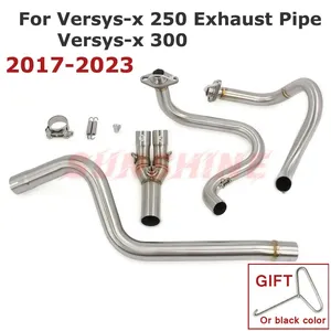 Tubo de Escape Delantero de Acero Inoxidable para Motocicleta Kawasaki Versys X 250/X 300 (2017-2023) - Alto Flujo y Duradero - Product Image 2