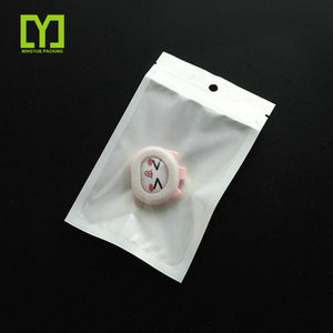 Wit Clear Self Seal Rits Plastic Retail Verpakking Verpakking Poly Rits Zak <span class=keywords><strong>Pakket</strong></span> Met Hang Hole - Product Image 6