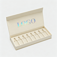 Boîte cadeau rigide magnétique personnalisée avec estampage à chaud du logo pour l'emballage de parfums, de soins de la peau et de vins