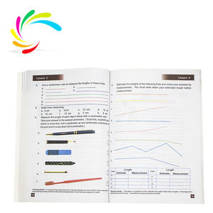 Libros de texto personalizados a todo color de África, venta al por mayor de fábrica, impresión educativa de matemáticas para escuela secundaria - Product Image 5