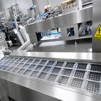 Multifunctionele automatische machine voor het vacuümverpakken van gedroogde dadels met thermoforming en stretchfolie