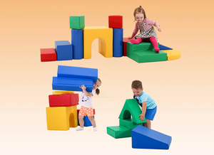 Equipo de entrenamiento interior para niños Bolsa suave con juguete de escalada de <span class=keywords><strong>dragón</strong></span> y deslizamiento para uso escolar - Product Image 6