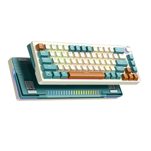 New 60% Hot Swappable 2.4G Wireless USB 2.0 Gaming Mechanical Keyboard With RGB Backlight Anti-Ghosting 68 Keys Programmable 68 - Product Image 1
