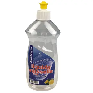 Wholesale Manufacture Recycling Liquid Dish Wash PET Dishwashing 500ml plastic bottle