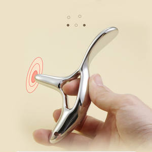 Herramientas De masaje De acupresión De zinc, masajeador Shiatsu De triángulo hueco, reflexología, pie y cara, masajeador De Pie, aplicación corporal - Product Image 4